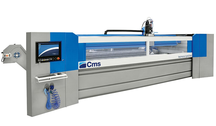 CENTRU DE DEBITAT CU JET DE APĂ TECNOCUT PROLINE