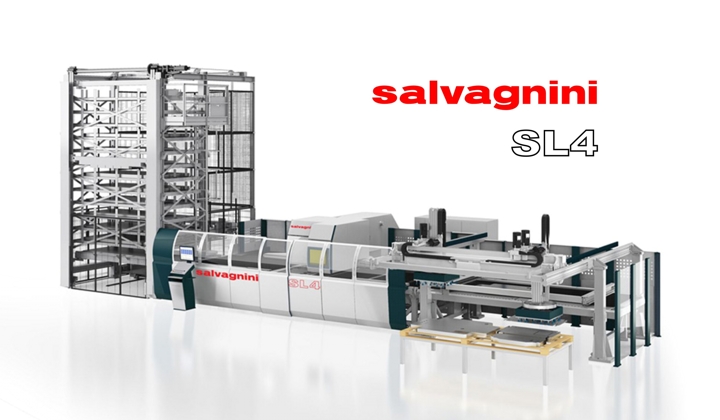 Celulă pentru ştanţat și tăiat cu laser semifabricatele din tablă